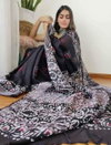 VK 4023 Original Linen Printed Daily Wear Sarees Wholesale Market In Surat
